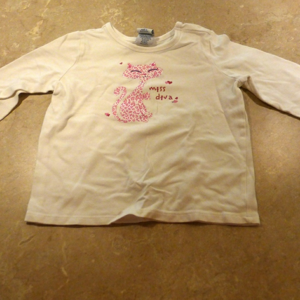 "Miss Diva" Cat T-shirt for Girls